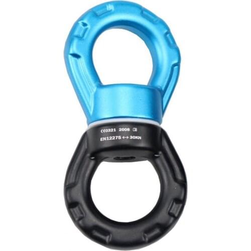 Rotating and twisting suspension accessories dance 2021 new outdoor carabiner universal wheel ring joint