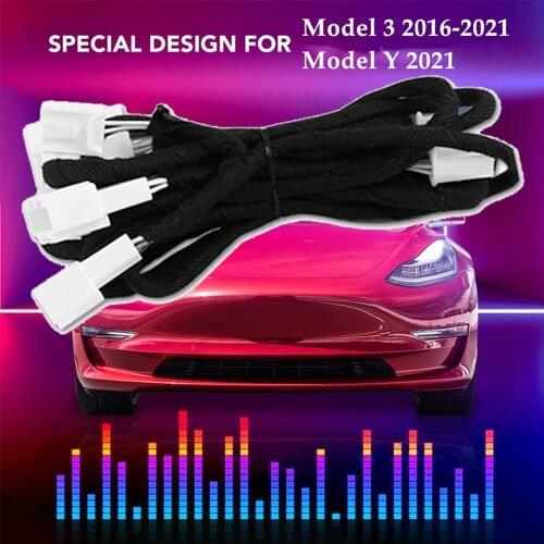 ANXN Standard Range Plus Audio Inactive Activation Wire Harness SR+ Horn Cable Speaker For Tesla Model 3 2016-2021 Model Y