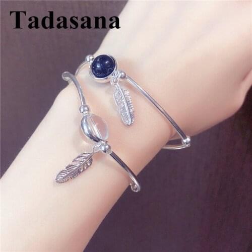 Best Friend Bracelet Women Accessories Natural Stone Bracelets For Couples Blue Sand Stone Strawberry Crystals Pendant