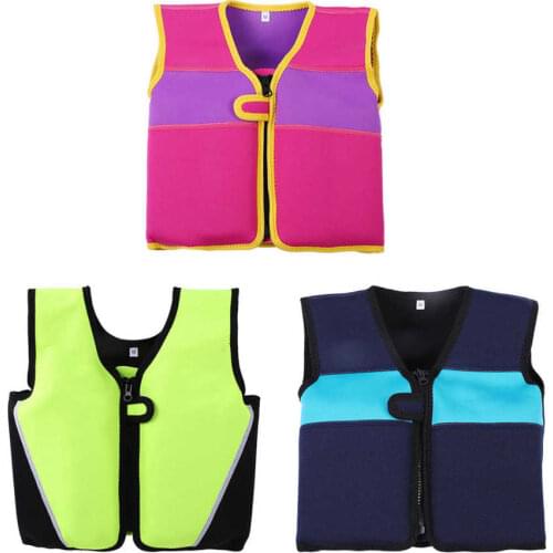 Children Life Vest Swimming Float Jacket Water Sports Pool Lifesaving Jacket Buoyancy Vest Jacket For Kids 1-6 Years