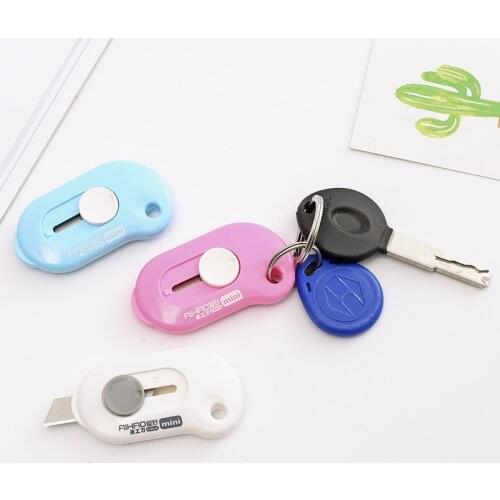 DIY Cute Kawaii Utility Knife Box Paper Cutters Mini Stationery Knife For Kids Scrapbooking Decoration Office School Supplies