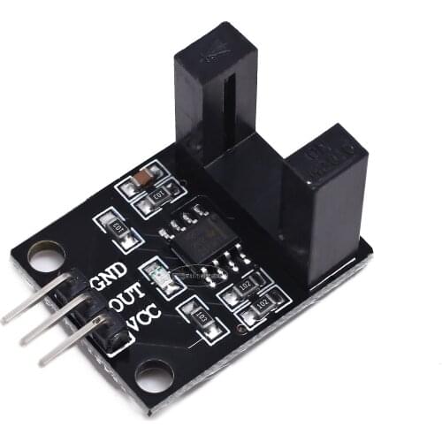 Beam photoelectric sensor Electric counter module LM393 motor count speed sensor module test module groove coupler module