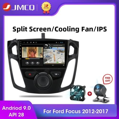 JMCQ Android 9.0 DSP Car Radio Multimidia Video Player Navigation GPS For Ford Focus 3 Mk 3 salon 2012-2017 2din 2 Din Head Unit