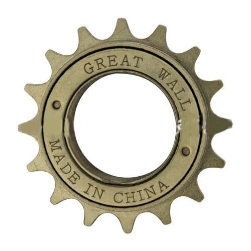 Single speed bicycle freewheel sprocket 16t freewheel