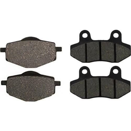Motorcycle Front and Rear Brake Pads For GARELLI XO 125i (TM 125T) XO 150i (TM 150T) 2009-2012 XO 200i (TM 200T) 2010-2012