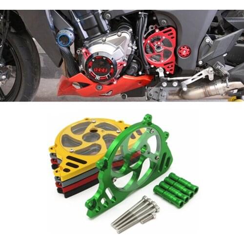 For KAWASAKI Z1000 Z 1000 2010-2021 Motorcycle Accessories Moto Front Sprocket Left Side Chain Guard Cover Engine Protection