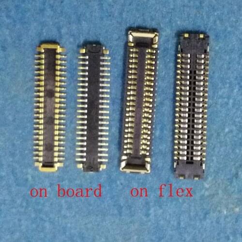 2pcs 40pin LCD Display Screen Flex Cable Plug Port For OnePlus 6 A6000 6T A6010 7 P7819 7Pro GM1910 Logic Board FPC Connector