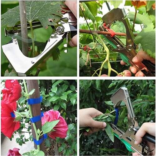 Plant Tying Device Garden Tape Grape Vine Branch Tomato Cucumber Pepper Flower Stapler Tying Device Tied Rattan Garden Tool