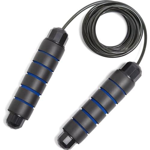 High Speed Wire Rope Adjustable Bearing Skipping Training Rope for Men and Women Workout Exercise Portable Fitness Equipment