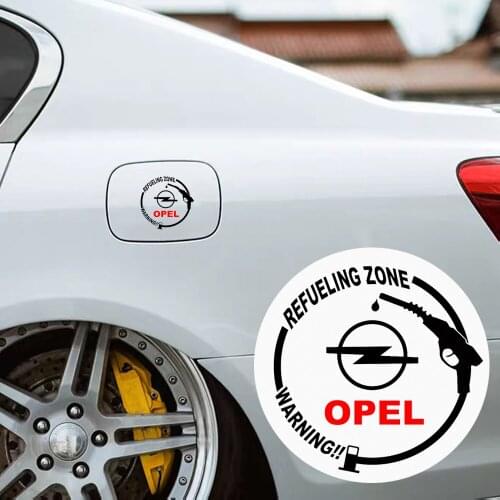 1 Pcs Car Sticker Pull Fuel Tank Car Decal Reflective Vinyl Sticker Auto Decorate Car Exterior Accessories for OPEL ASTRA MOKKA