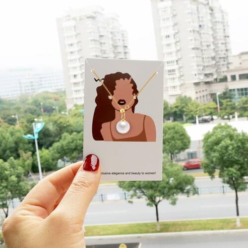 100Pcs/Lot Multi Patterns Earrings Card 6x9cm Paper Ear Studs Display Card Favor Jewelry Packaging Cards Wholesale