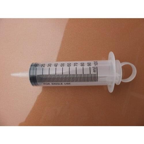 3 Pack 100ml Syringes, Large Reusable Indutrial Syringe Great for Scientific Labs, Refilling, Measuring E-Liquids, E-cigs