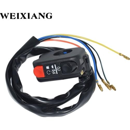 7/8" Right Motorcycle Handlebar Power Horn headlight Switch Assembly For BMW GS Honda Yamaha Suzuki