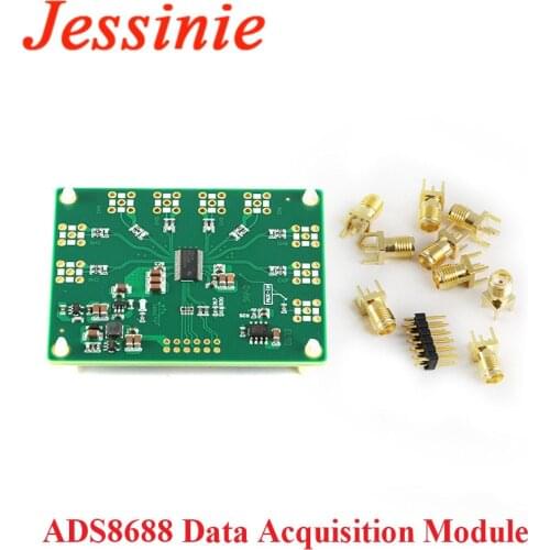 ADS8688 Data Acquisition Module 8 Channel SAR/ADC Single/Bipolar Input 16Bit/500Ksps Single Power Supply DC 2.7-5.5V