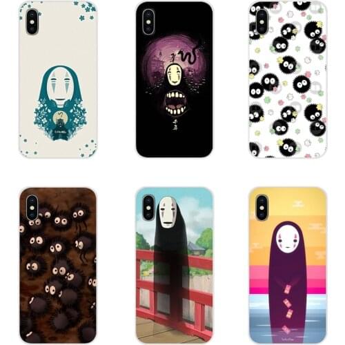 For Xiaomi Redmi Note 3 4 5 6 7 8 Pro Mi Max Mix 2 3 2S Pocophone F1 Anime Spirited Away No Face Accessories Phone Cases Covers