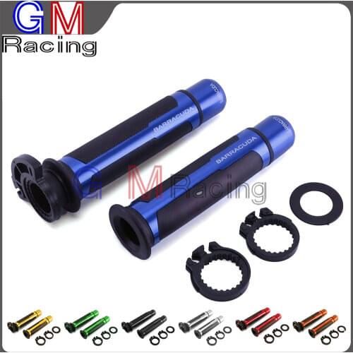 CNC Aluminum Handlebar Grips 7/8" 22MM Motorcycle For YAMAHA R25 R125 R3 R6 MT03 MT07 FZ6 XJ6 FZ07 YZF600 R6S