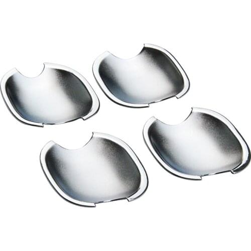 FUNDUOO For Toyota Avalon 2006 - 2011 Sienna 2004 - 2010 4Runner 2003 - 2008 New Chrome Door Handle Cup Bowl Cover Trim Sticker