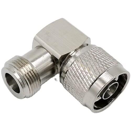 Right angle N type Male to N type Female connector N type Right Angle Degree RF Coax Adapter Connector 1pcs