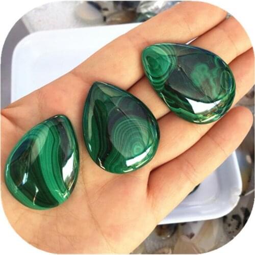 Green Malachite Pendant Wholesale Natural Hand Carved Crystals Healing Stones For Gifts