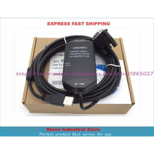 USB MPI USB/MPI USB/MPI+ USB-MPI+ PLC Adapter Used For S7-200/300/400 6ES7972-0CB20-0XA0 Adapter Cable New Win7/8 Boxed With CD