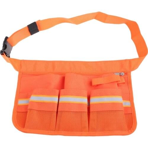 Hotel Restaurant Cleaner Waiter Waist Belt Tool Bag with Pockets KTV Dining Cleaning Tool Storage Bag