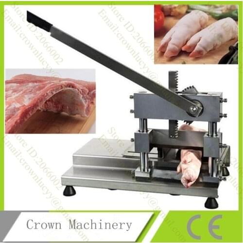 Manual Bones Slicer;Ribs Guillotine Machine;Meat Grinder for Food Processor