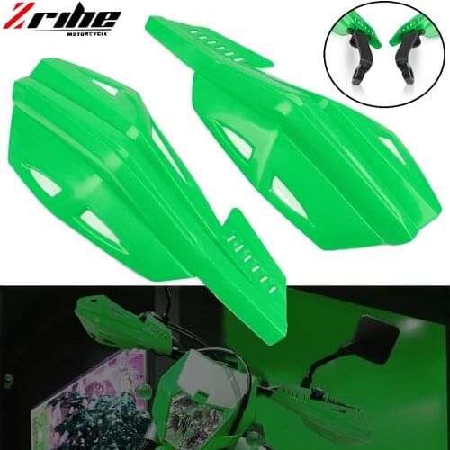ZRIHE 22MM Motocross Handlebar Handle bar Guards Protection For KAWASAKI KX KLX KXF KDX 60 80 85 125 150 250 450 KX250