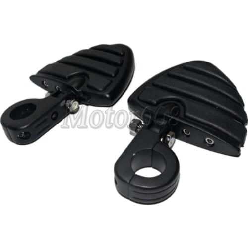 1 1/2" 1.5 " 38mm Highway Crash Engine Guard Bar Mount Clamp Male Footpegs Foot pegs Rest For Harley