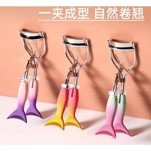 1 Piece Protable Colorful Eyelashes Curler Tweezer Curling Eye Lashes Clip Cosmetic Beauty Makeup Too