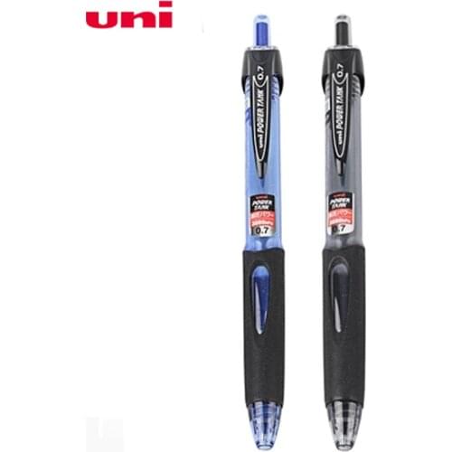 2 Pcs/Lot UNI SN-200PT-07 Pressurized 3000Pa Ballpoint Pens Pneumatic pen All-weather use Office & School Supplies