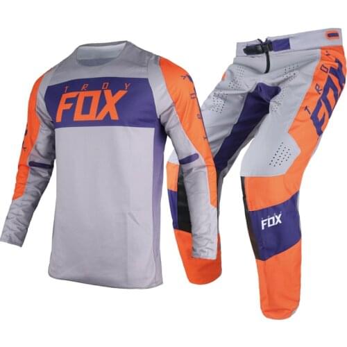 2020 Troy Fox Jersey Pants Combo 360 Linc Gear Set MX MTB DH Bicycle Offroad Motocross Racing Motorcycle