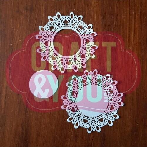 2021Circle Flower Metal Cutting Dies Stencil for DIY Scrapbooking Stamps Dies Embossing Paper Cards Making Crafts Dies