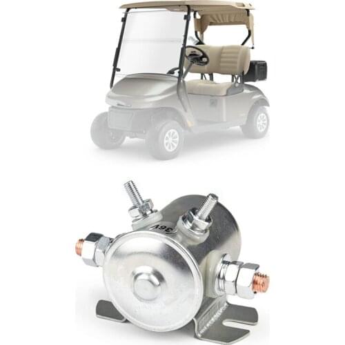 36V 4 Terminal Solenoid Relay for Ezgo TXT Series 1980-2010 Electric Golf Cart 15-242 15-243 15-334 27855-G01