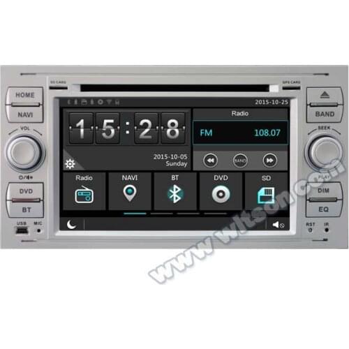 7" Capacitive Touch Screen Special Car DVD for Ford Focus 2005-2007 & Fiesta 2005-2008 & Galaxy 2000-2009 & Transit 2006-2011