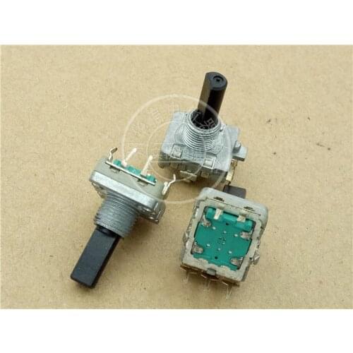 Acoustic potentiometer Volume encoder Joint venture EC16 With step switch 24 point Handle length 20MM switch