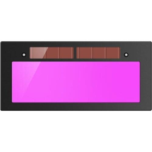 1Pc Auto Darkening Welding Lens For Welding Equipment True Screen Darkening Shade Color Solar Large Lens Powered Auto Filte D3B0