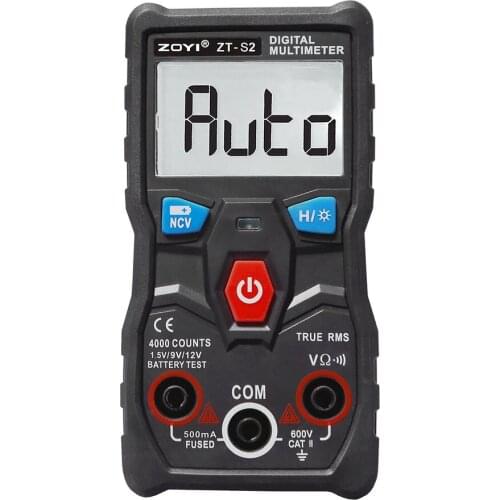 Digital Multimeter Tester Autoranging True RMS Automotriz Mmultimetro With NCV LCD Backlight Flashlight