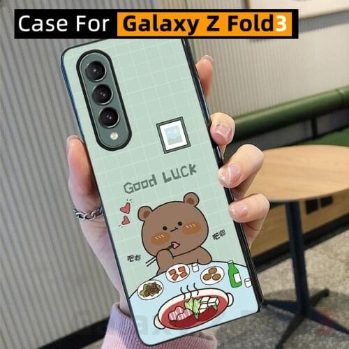 For Samsung Galaxy Z FOLD3 case,Galaxy Z fold 3 5g case PU material