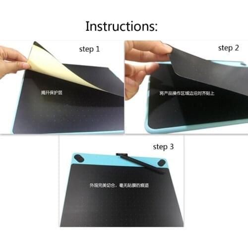 Graphite Protective Film For Wacom Digital Graphic Drawing Tablet Pad Screen