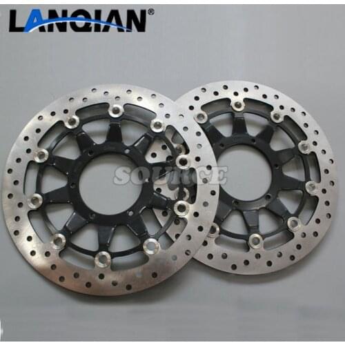 Good quality 2pieces motorcycle accessories Brake Rotors Front Brake Disc Rotor For HONDA CBR1000 2008 2009 2010 2011 2012