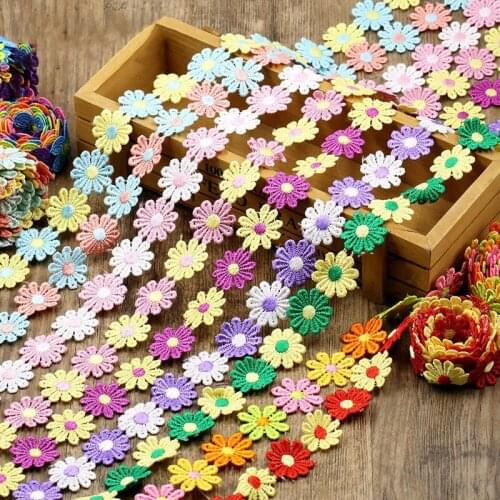 Lace Diy Handcrafts Material Lace Fabric for Sewing Clothes Embroidery Accessories Embellishments Trimmings High Quality Ribbon