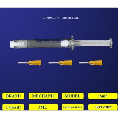MECHANIC iSm5 3ML fly jump wire dedicated flux fingerprint fly line planting tin and welding for mobile phone repair