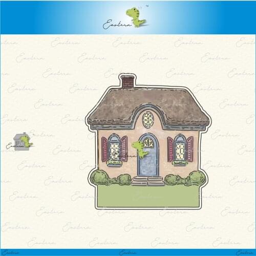 House metal cutting dies 2021 new diy molds Scrapbooking Paper Making die cuts crafts