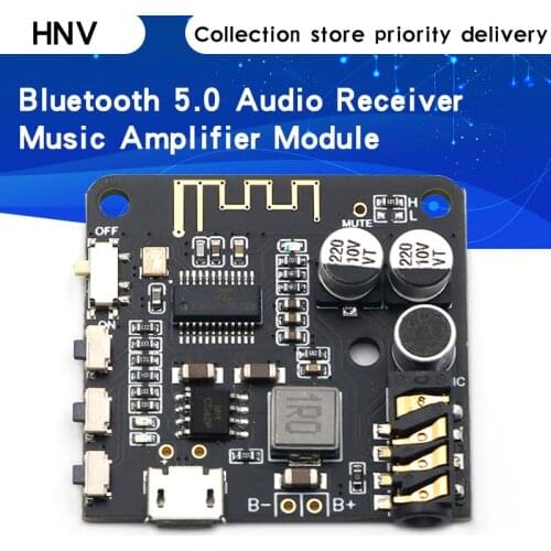 Mini Bluetooth 5.0 MP3 Decoder Board Audio Receiver MP3 Lossless Player Wireless Stereo Music Amplifier Module