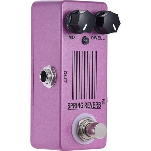 MOSKY MP-51 Spring Reverb Mini Single Guitar Effect Pedal True Byp Guitar Parts & Accessories