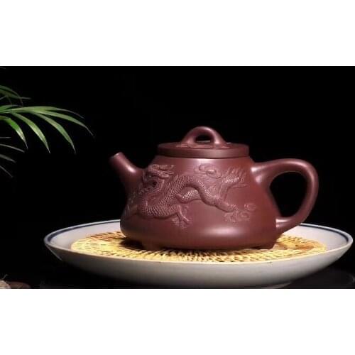 New arrived purple clay Teapot Yixing Tea pot Reservation Handmade