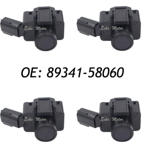 New SET(4) 89341-58060 PDC ULTRASONIC NO.1 SENSOR Parking Sensor Original Sensor For TOYOTA 188400-3210