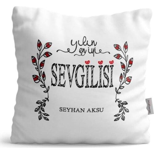 Personalized The Year 'S Best Lover Satin Pillow