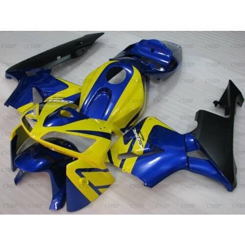 For Honda CBR600RR 2005 - 2006 Plastic Fairings CBR 600 RR 2006 Body Kits CBR600 RR 05 Matter Black Blue Yellow Fairings