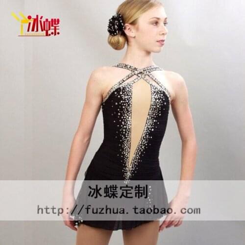 Girls Figure Skating Dresses Graceful New Brand Custom Ice Skating Dresses For Competition DR4408